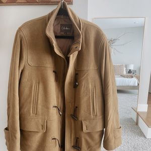 Cole Haan Camel Wool Coat